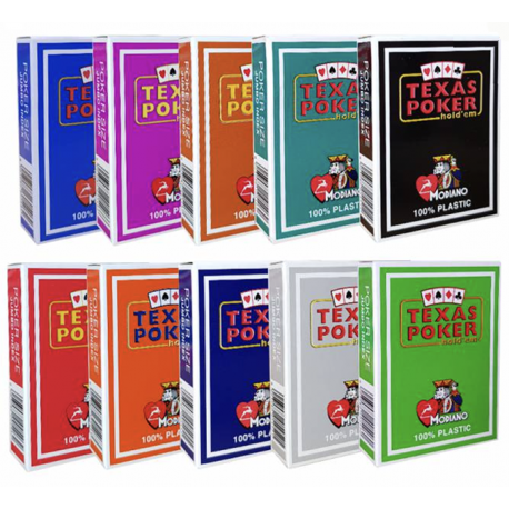 Cartes Modiano format poker 100% plastic