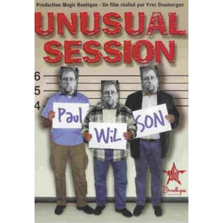 Unusual Session, DVD de P. Wilson