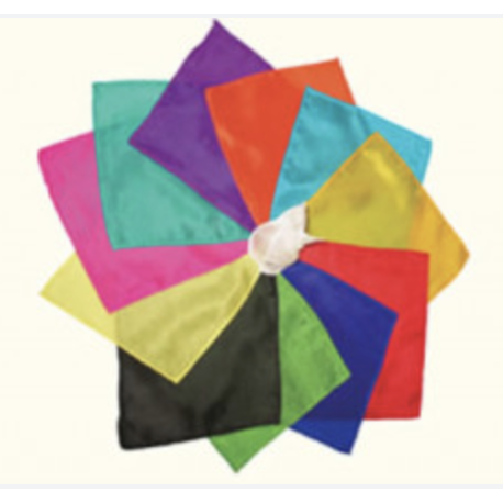 Foulards en soie - 6 tailles - 12 coloris