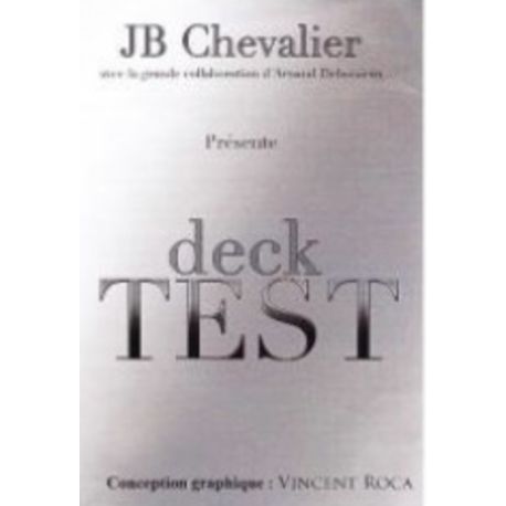 Deck Test, de JB Chevalier