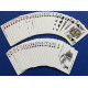 Cartes Bee "Casino Hilton" neuves de collection, dos rouge