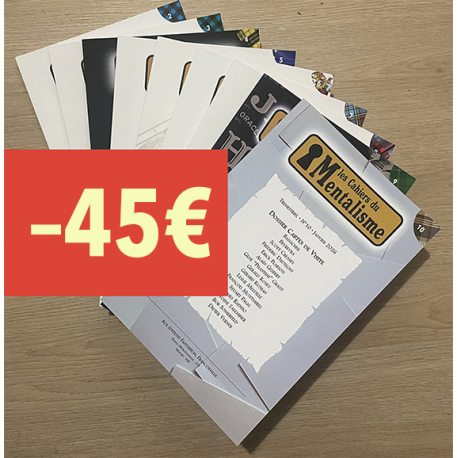 Cahiers du mentalisme : Offre spéciale collection
