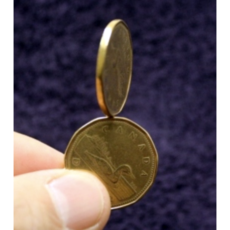 Pièce tournante 50 centimes (balancing coin)