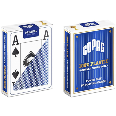 Cartes 100% plastic Copag 4 index