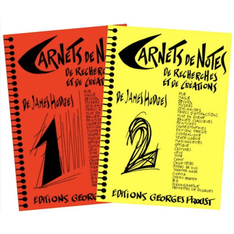 Carnets de Notes (tomes 1 et 2), de J. Hodges
