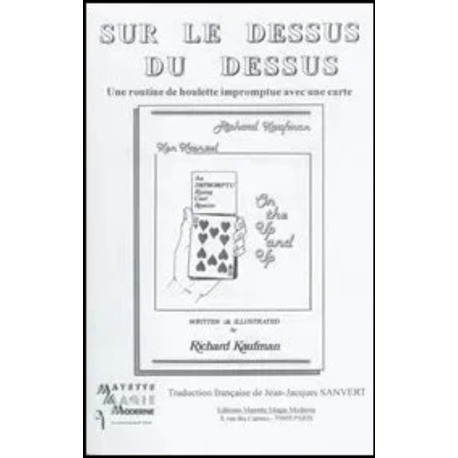 Sur le dessus du dessus, de R. Kaufman