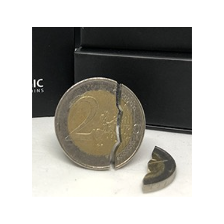 Pièce mordue 2 euros