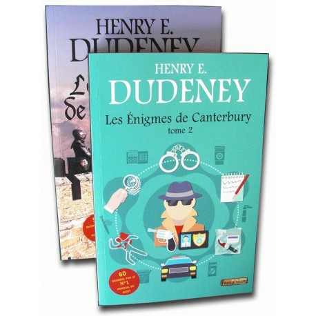Énigmes de Canterbury (Les), de H. Dudeney - tomes 1 et 2
