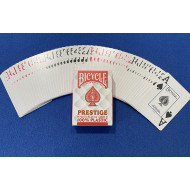 Jeu Bicycle Prestige 100% plastic - jumbo index