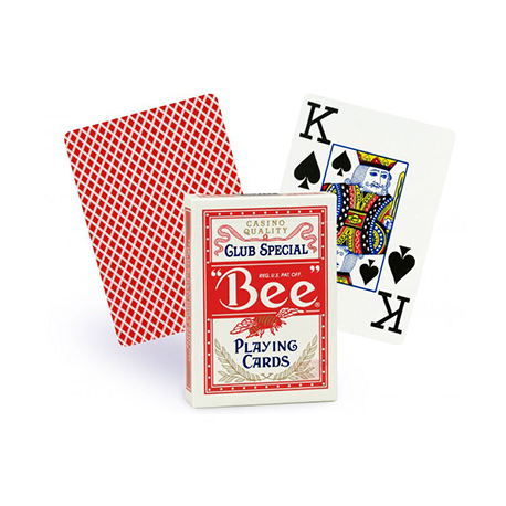 Cartes Bee, index normal