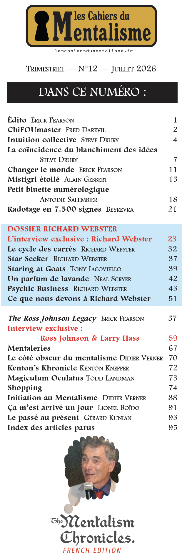 les cahiers du mentalisme